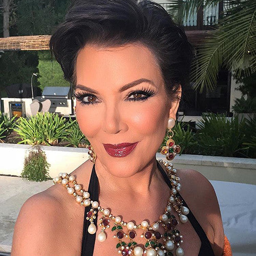 Kris Jenner in 3D Lilly Lashes
